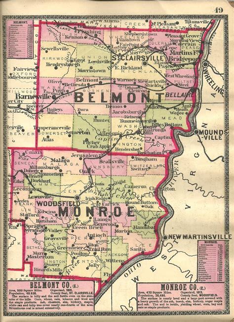 Belmont County – Ohio Ghost Town Exploration Co. | Belmont, County ...