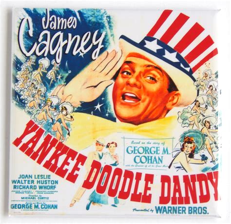 Yankee Doodle Dandy Movie Poster Fridge Magnet style - Etsy