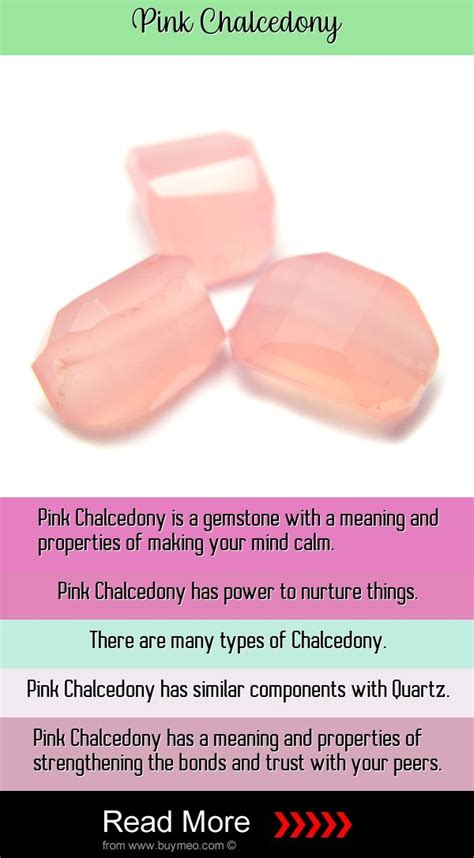 Chalcedony Gemstone Meaning - gemstone information