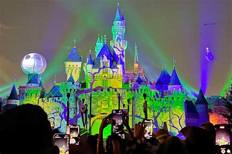 Disneyland Castle Halloween