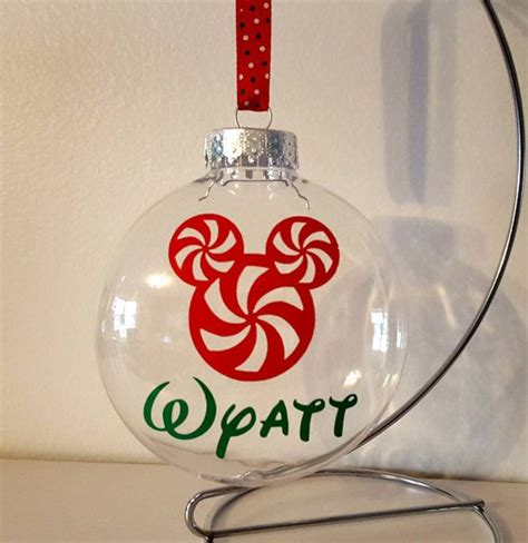 Disney Christmas Ornament-Personalized Christmas by FromAtoZbyTami | Disney christmas ornaments ...