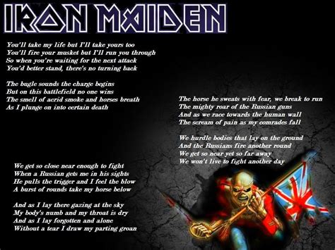 Iron Maiden - The Trooper. My fav from this classic metal band. (Horns ...