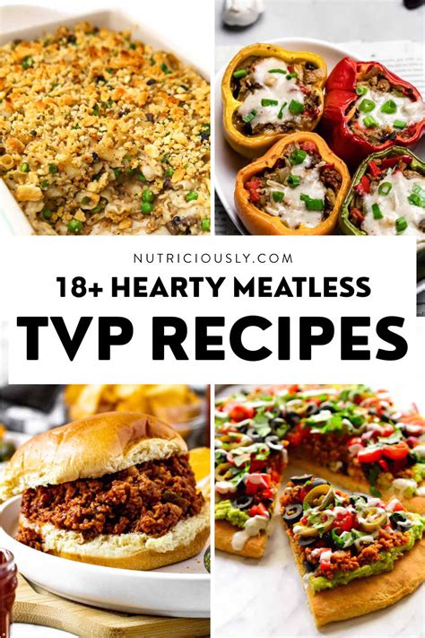 18+ Easy TVP Recipes (Textured Vegetable Protein) – Nutriciously