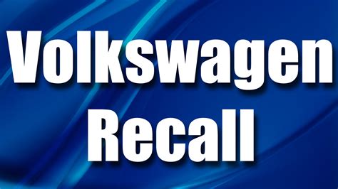 Volkswagen Recall for Fuel Leak