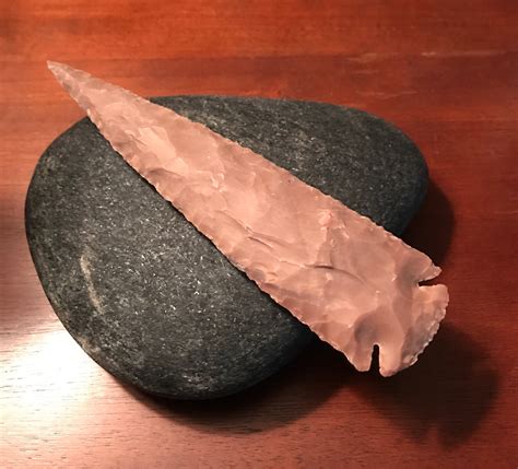 Authentic Flint Spearhead, Native American Indigenous, Ohio, 64.2 Grams ...