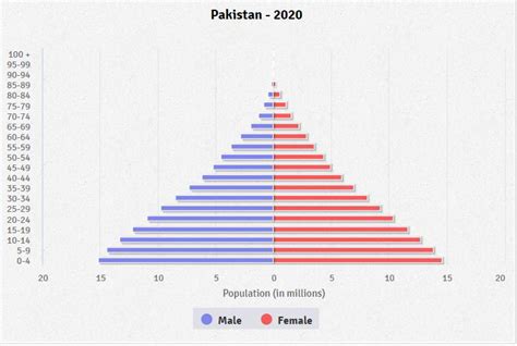 Pakistan Age structure - Demographics