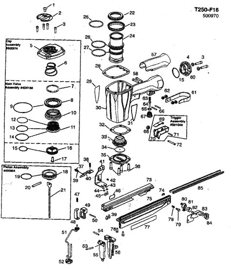 Paslode Framing Nailer Parts Schematic | Reviewmotors.co