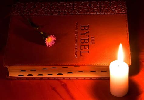 Bible by candle light Stock Photo by ©AOosthuizen 4194712