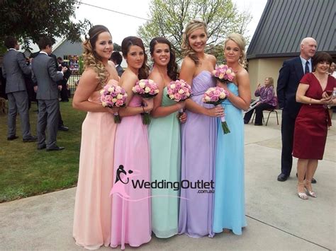 5+ Rainbow Colors Bridesmaid Dresses | [+]ALSTROEMERIA