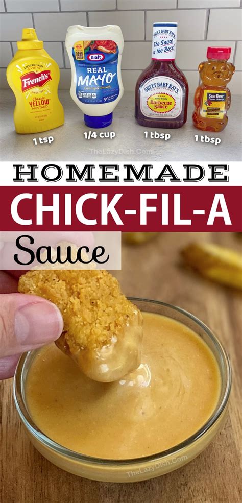 How To Make Homemade Chick-Fil-A Sauce (Quick & Easy!)