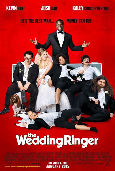 From the Set of The Wedding Ringer, Starring Kevin Hart and Josh Gad | Wedding movies, The ...