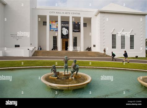 Hamilton City Hall and Arts Centre, Hamilton, Bermuda Stock Photo - Alamy