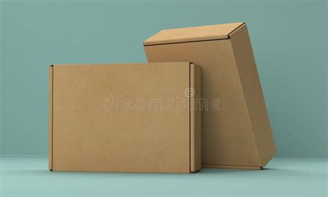 Set Two Cardboard Boxes . High Quality and Resolution Beautiful Photo ...