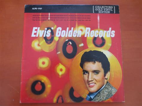 Vintage Records, ELVIS PRESLEY, GOLD Vinyl, Golden Records, Elvis Presley Albums, Elvis Presley ...