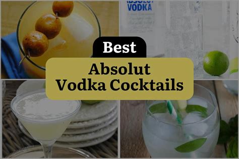 4 Absolut Vodka Cocktails That Will Shake Up Your Night | DineWithDrinks