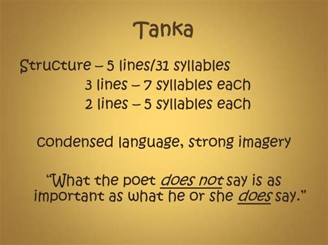 PPT - Tanka and Haiku PowerPoint Presentation - ID:3514391