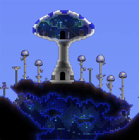 Truffle's Mushroom House : r/Terraria