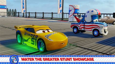 Cars 3: Driven To Win - Mater The Greater Stunt Showcase - Mater The Greater vs Cruz Ramirez ...