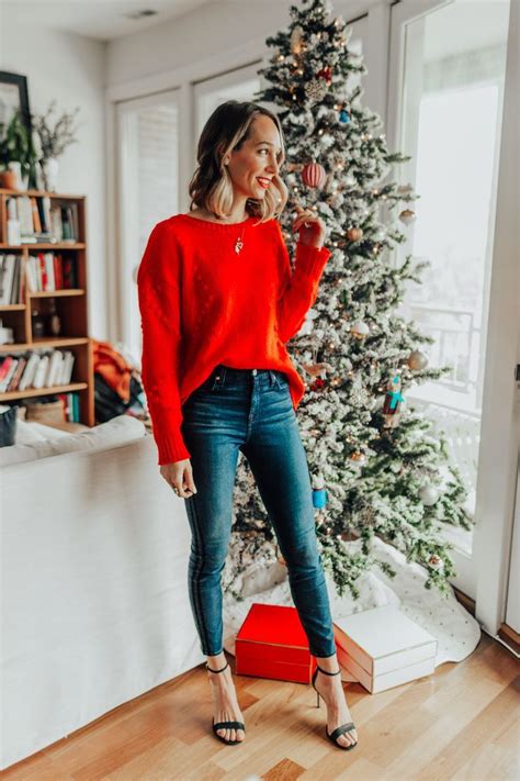 2 Festive Ways to Dress for the Holidays | Christmas fashion outfits, Casual holiday outfits ...