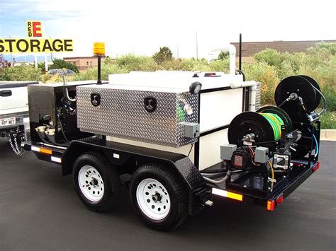 Sewer Jetter Trailer Mounted Cold Water XtremeFlow II 12GPM @ 2500 PSI – Sewer and Drain Line ...