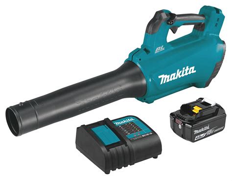 MAKITA Li-Ion Battery Type, Cordless Blower, 459 cfm, 116 mph Max. Air ...