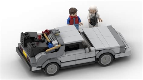 LEGO DeLorean Time Machine Instructions (MOC #13), 52% OFF