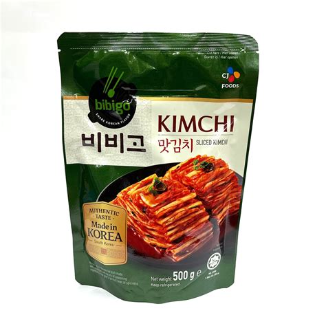 [Bibigo] Kimchi Sliced / 비비고 맛 김치 (500g)