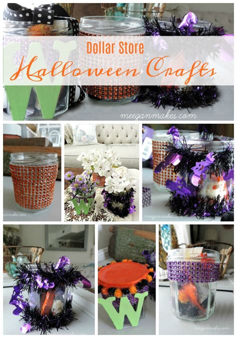 Dollar Store Halloween Crafts - What Meegan Makes