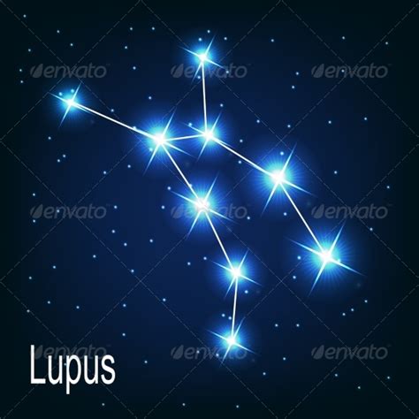 The Constellation Lupus by yganko | GraphicRiver