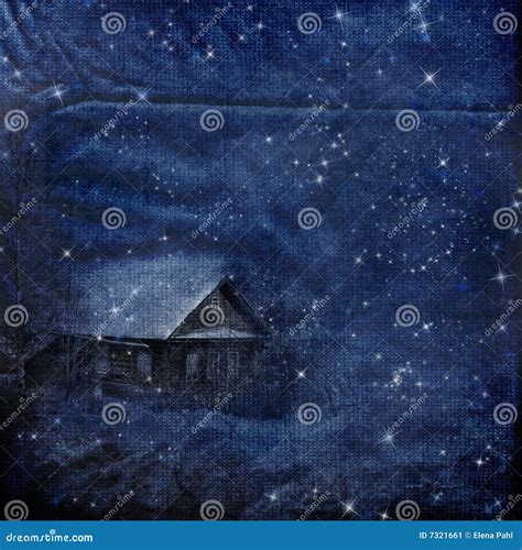 Night Blizzard Winter Background Stock Illustration - Illustration of texture, night: 7321661