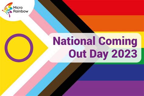 National Coming Out Day 2023 - Micro Rainbow