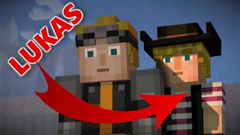 REAL LUKAS from MINECRAFT STORY MODE !! - YouTube