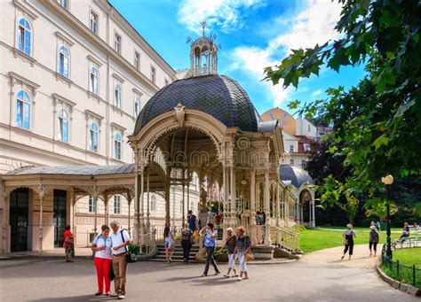 Romantic Architecture of Bohemia, Karlovy Vary Editorial Stock Image ...