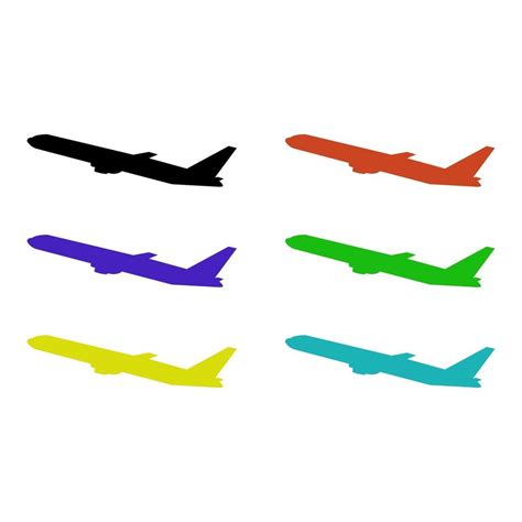 airplane on white background 2042332 Vector Art at Vecteezy