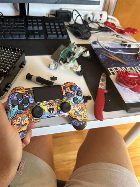 Fixed my PS4 controller with a PS3 controller : r/Repairs