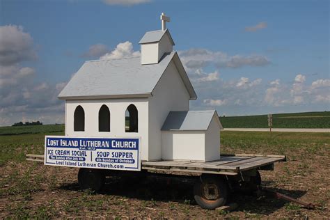 Lost Island Lutheran Church float - rural Ruthven, IA | Flickr