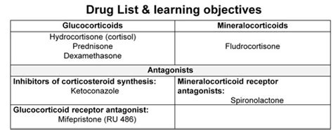 Pharmacology Related to Adrenal Gland Endocrinology Flashcards | Quizlet