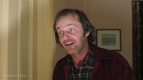 THE SHINING: Here's Johnny SCENE HD(60fps) - YouTube