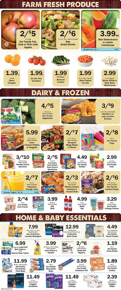 Weekly Ad | Kinsley Food Pride - Grocery Store | Kinsley, Kansas