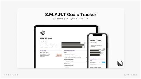 The 8+ Best Notion Goals Templates (Goal-Setting & Trackers) | Gridfiti