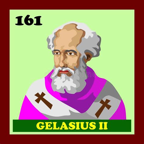 161st Catholic Church Pope Gelasius II Stock Vector - Illustration of ...