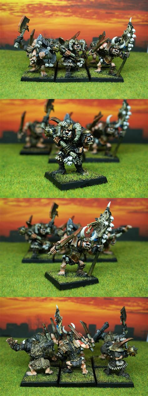 CoolMiniOrNot - Warhammer MPG Painted Warriors of Chaos Ogres by miss painting