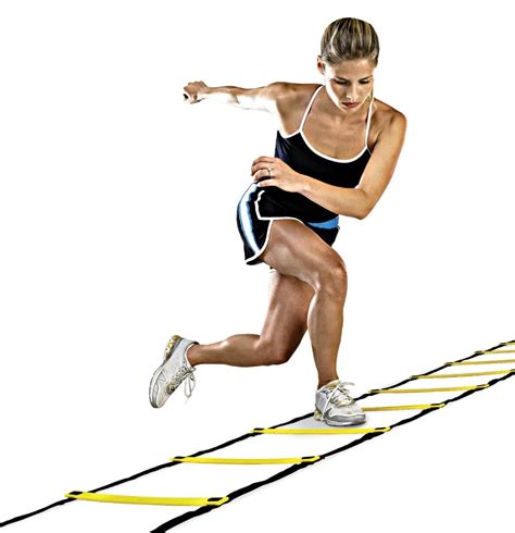 Speed Agility Ladder drills 9 rung 16.5FT Faster Footwork football ...