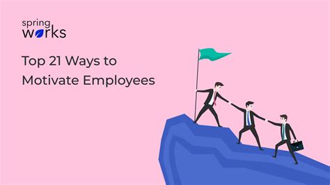 Top 21 Ways to Motivate Employees in 2023 - Springworks Blog