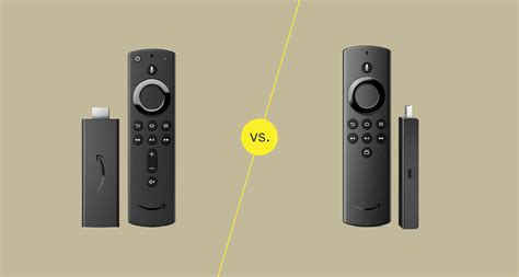 Fire TV Stick vs. Fire TV Stick Lite