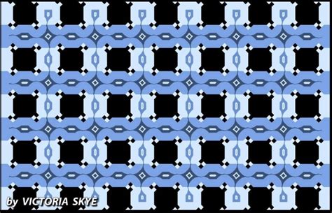 Cool Blue Cafe Wall Illusion - Mental Bomb