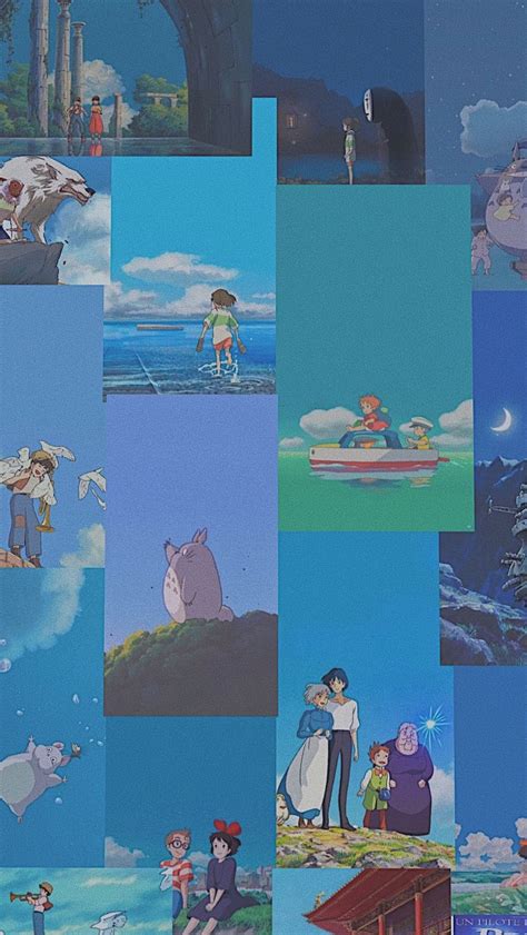 Studio Ghibli aesthetic wallpaper | Studio ghibli background, Anime ...