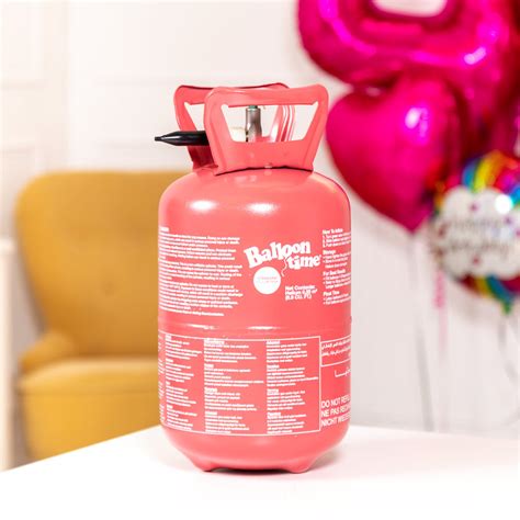 Small Helium Canister | Up to 30 9" Balloons | Party Pieces