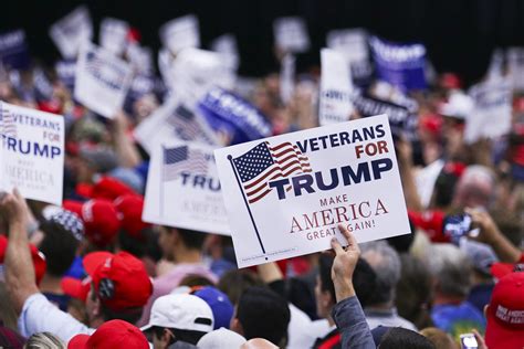 Trump rally | Supporters hold signs at a rally for presumpti… | Flickr