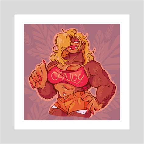 Candy Kong, an art print by Haley - INPRNT